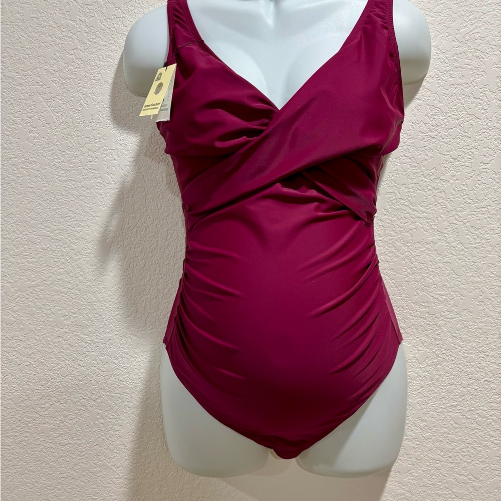 NWT Summer Sunshine Maternity swimsuit